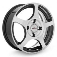 Диск R14 4x108 5,5J ET43 63,35 X'trike X-103 BK/FP