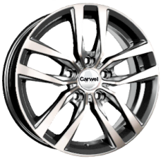 Диск R16 5x112 6J ET50 D57,1 Carwel Негито 214 SB Диск R16 5x112 6J ET50 D57,1 Carwel Негито 214 SB