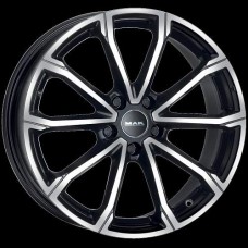 Диск R19 5x114,3 8J ET35 D76 MAK DaVinci Black Mirror