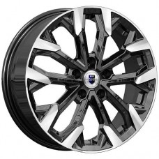 Диск R17 5x105 6,5J ET38 D56,6 K&K Морейн (КС1046) алмаз чёрный Диск R17 5x105 6,5J ET38 D56,6 K&K Морейн (КС1046) алмаз чёрный