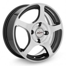 Диск R14 4x100 5,5J ET35 D67,1 X'trike X-103 BK/FP