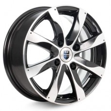 Диск R15 4x114,3 6J ET44 56,6 K&K Джемини-оригинал (КС617) алмаз черный Диск R15 4x114,3 6J ET44 56,6 K&K Джемини-оригинал (КС617) алмаз черный