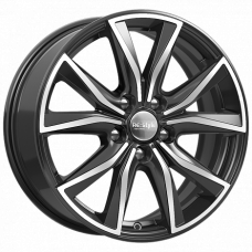 Диск R17 5x112 7J ET49 57,1 K&K КС867 (ZV 17_Octavia FL) алмаз черный