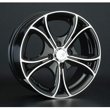 Диск R17 5x114,3 7,5J ET45 D73,1 LS Wheels 393 BKF